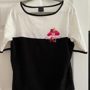 Color Works Two Toned Sweater Size XL